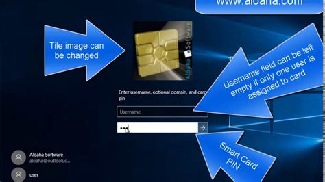 Win 10 Pro standalone smartcard login 